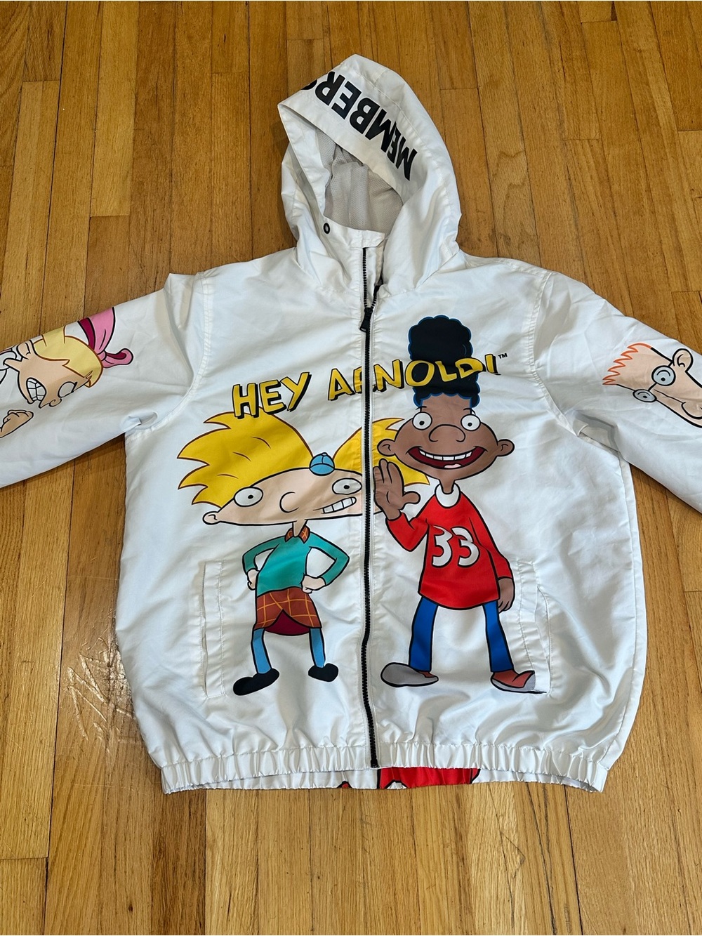 Hey Arnold! Members only windbreaker